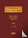 Federal Writers' Project (Fwp), Works Project Administration (Wpa) - Georgia Slave Narratives - Parts 1 & 2