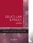 Pillans, Brian - Delict: Law and Policy