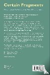 Etchells, Tim (Lancaster University - Certain Fragments