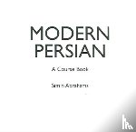 Abrahams, Simin (University of Edinburgh - Modern Persian: A Course-Book