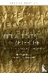 Graf, Fritz, Johnston, Sarah, Johnston, Sarah Iles (Ohio State University - Ritual Texts for the Afterlife