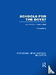 Mahony, Pat (Roehampton University - Schools for the Boys?