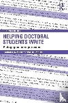 Kamler, Barbara (Deakin University, Thomson, Pat (University of Nottingham - Helping Doctoral Students Write
