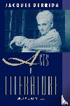 Derrida, Jacques - Acts of Literature