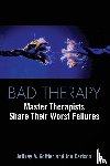 Kottler, Jeffrey A., Carlson, Jon - Bad Therapy