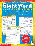 Teaching Resources, Scholastic - 100 WRITE-AND-LEARN SIGHT WORD