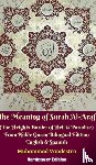 Vandestra, Muhammad - The Meaning of Surah AlAraf (The Heights Border Between Hell and Paradise) From Noble Quran Bilingual Edition Hardcover