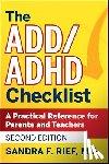 Rief, Sandra F. (San Diego - The ADD / ADHD Checklist