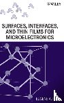 Irene, Eugene A. (University of North Carolina - Electronic Material Science and Surfaces, Interfaces, and Thin Films for Microelectronics