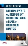 CCPS (Center for Chemical Process Safety) - Guidelines for Initiating Events and Independent Protection Layers in Layer of Protection Analysis