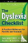 Rief, Sandra F. (San Diego, Stern, Judith (Rockville - The Dyslexia Checklist