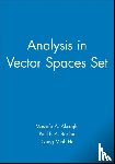 Akcoglu, Mustafa A. (Department of Mathematics, Bartha, Paul F. A. (Department of Philosophy, Ha, Dzung Minh (Department of Mathematics - Analysis in Vector Spaces Set