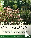 Rakow, Donald, Lee, Sharon - Public Garden Management