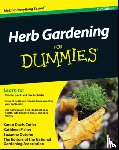 Cutler, Karan Davis, Fisher, Kathleen, DeJohn, Suzanne, National Gardening Association - Herb Gardening For Dummies