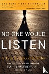 Markopolos, Harry - No One Would Listen