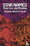 Allen, Richard H. - Star Names