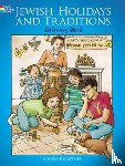 Burstein, Chaya M. - Jewish Holidays and Traditions Colouring Book