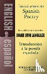 Florit, Eugenio - Introduction to Spanish Poetry