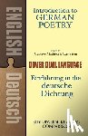 Mathieu, Gustave - Introduction to German Poetry