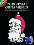 Noble, Marty - Christmas Ornaments Stained Glass Coloring Book