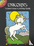 Noble, Marty - Unicorns Stained Glass Colouring Book