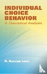 R. Duncan Luce - Individual Choice Behavior