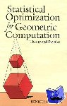 Kanatani, Kenichi - Statistical Optimization for Geometric Computation