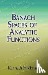 Hoffman, Kenneth - Banach Spaces of Analytic Functions
