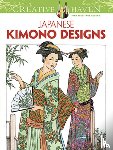 Sun, Ming-Ju - Creative Haven Japanese Kimono Designs Coloring Book