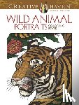 Hunter, Llyn - Creative Haven Wild Animal Portraits Coloring Book