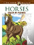 Toufexis, George - Creative Haven Horses Color by Number Coloring Book