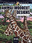 Foley, Tim - Creative Haven Deluxe Edition Animal Woodcut Designs Coloring Book