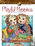 Sarnat, Marjorie - Creative Haven Playful Puppies Coloring Book (Working Title)