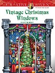 Bodo, David - Creative Haven Vintage Christmas Windows Coloring Book