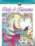 Sarnat, Marjorie - Creative Haven Birds and Blossoms Coloring Book