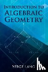 Lang, Serge - Introduction to Algebraic Geometry