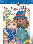 Sarnat, Marjorie - Creative Haven Best-Dressed Pets Coloring Book