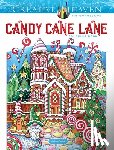 Sarnat, Marjorie - Creative Haven Candy Cane Lane Coloring Book