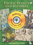 Meheut, M. - Exotic Plants and Flowers CD-ROM and Book