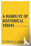 Lanham, Richard A. - A Handlist of Rhetorical Terms