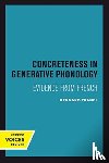 Tranel, Bernard - Concreteness in Generative Phonology