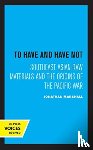 Marshall, Jonathan - To Have and Have Not
