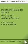 Beynon, H. (University of Bristol), Blackburn, R. M. (University of Cambridge) - Perceptions of Work