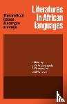  - Literatures in African Languages