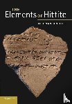 van den Hout, Theo (University of Chicago) - The Elements of Hittite