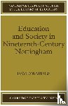 Wardle, David - Education and Society in Nineteenth-Century Nottingham