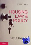 Cowan, David (University of Bristol) - Housing Law and Policy
