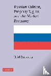 Procaccia, Uriel (Hebrew University of Jerusalem) - Russian Culture, Property Rights, and the Market Economy