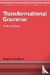 Radford, Andrew (University of Essex) - Transformational Grammar