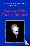 Kant, Immanuel - Critique of the Power of Judgment